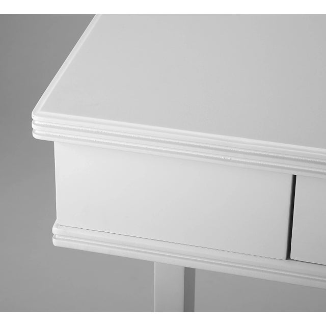 Alta Writing Desk, White For Sale - Image 9 of 10