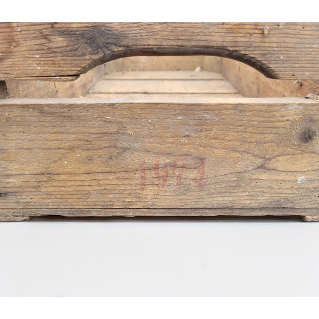 1970s Vintage Dutch Wooden Fruit Basket, 1970s For Sale - Image 5 of 11