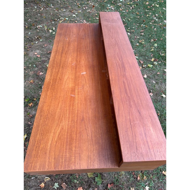 Brown Mid-Century Modern Teak Lovig Dansk Desk For Sale - Image 8 of 9