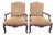 Pair or Antique French Louis XV Style Armchairs For Sale