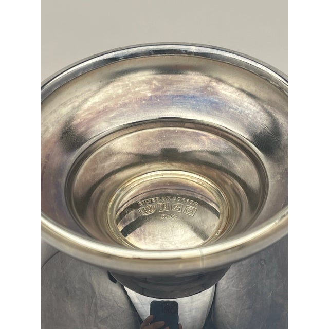Vintage Silverplate Decorative Bowl For Sale In Jacksonville, FL - Image 6 of 7