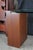 Wood 1980s Post Modern Mahogany & Polished Glass Console Hall Sofa Table Sideboard For Sale - Image 7 of 11
