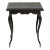 Bunny Williams Home Side Table with Cabriole Legs and Slate top For Sale