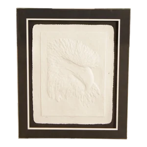 Roy Windfree 'Watchful Eye' Eagle Embossed Print