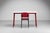 1950s 512 Compass Table Red by Jean Prouvé, France, 1953 For Sale - Image 5 of 18