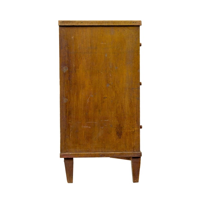 mid 19th century traditional swedish painted chest of drawers circa 1850. we are pleased to offer this rural piece of...