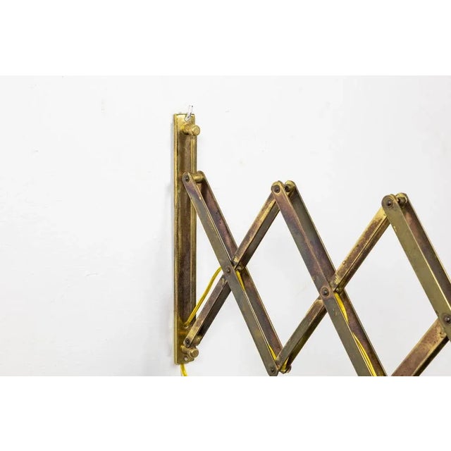 Lime Italian Wall Lamps, 1950s, Set of 2 For Sale - Image 8 of 10