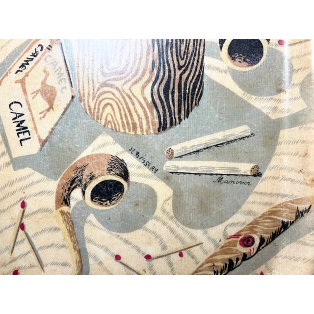 American Vintage Manover Fiberglass Camel Tray For Sale - Image 3 of 6