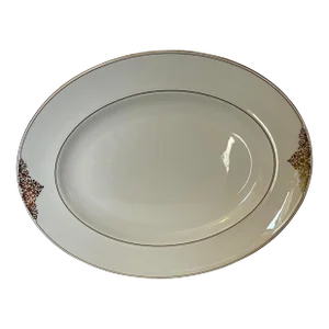Wedgwood Bone China Vera Wang Empress Jewel Oval Platter