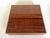 Mid 20th Century Large 1980's Dunhill Style Ribbon Mahogany Wood Humidor, Box With Brass Hinges For Sale - Image 5 of 10