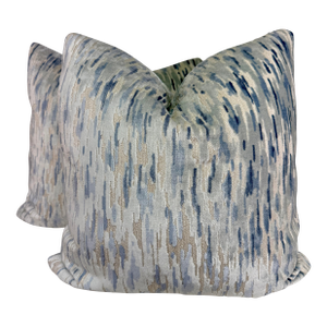 Kravet "Floating Cloud" in Horizon 22" Pillows-a Pair