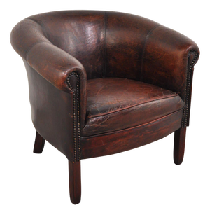 Club Chair in Leather, 1960s