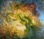 Intra-Materia style painting, between abstraction and figurative. Work realized by Gregory Proch in 2015. Excellent...