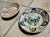 Hand-Painted Hutsul Wall Plates with Rooster Motif, Romania, 1950s, Set of 2 For Sale - Image 12 of 13