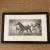 Pair of framed and matted original, signed and limited edition prints by David Bjurstrom. Mr. Bjurstrom is an Austin...