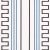 Neoclassical Sample - Schumacher X Mary McDonald Greco Stripe Wallpaper in Ivory For Sale - Image 3 of 5