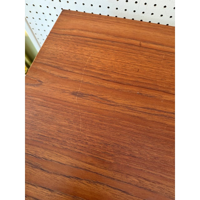 Danish Teak Sliding Door Credenza C1960s Attributed to Fredrik Kayser For Sale - Image 15 of 18