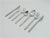 Stainless Steel Model 2070 Cutlery for Six by Helmut Alder for Amboss Austria, Set of 46 For Sale - Image 7 of 10