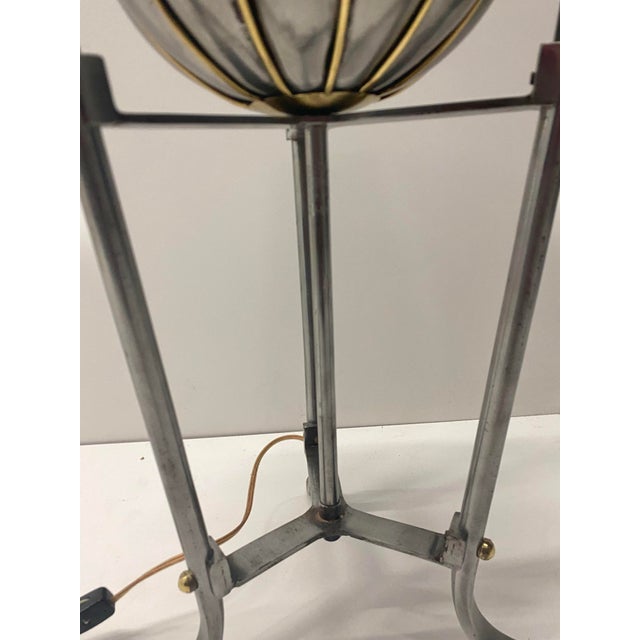 1990s Industrial Metalwork Aesthetic Characteristic Table Lamp For Sale In Miami - Image 6 of 12