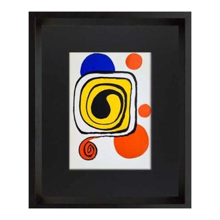 Alexander Calder Original Lithograph, 1971 For Sale