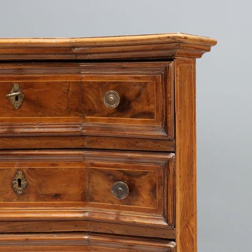 Baroque Walnut Bedside Table For Sale - Image 4 of 9
