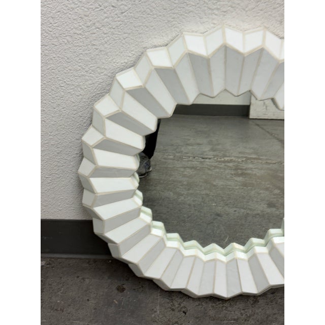 Serena & Lily Serena & Lily Mosaic Tile Mirror For Sale - Image 4 of 12