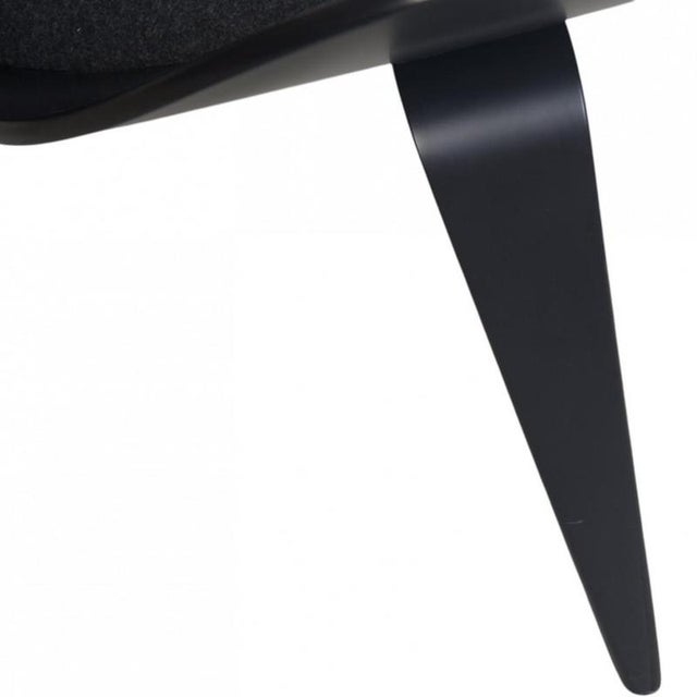 Green CH07 Shell Chair in Grey Fabric by Hans J. Wegner, 2010s For Sale - Image 8 of 18