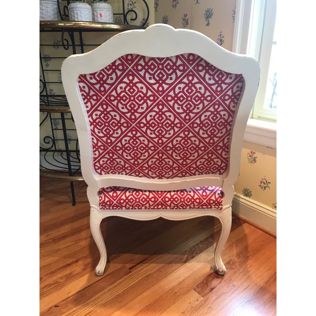 1980s Henredon Provence Bergere Chair 2 Available For Sale - Image 5 of 9