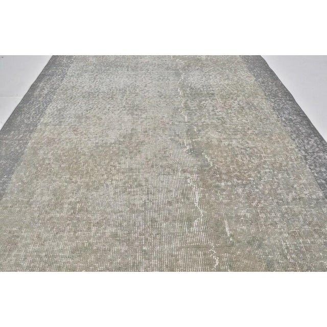 Oushak Anatolian Wool Carpet For Sale - Image 10 of 10