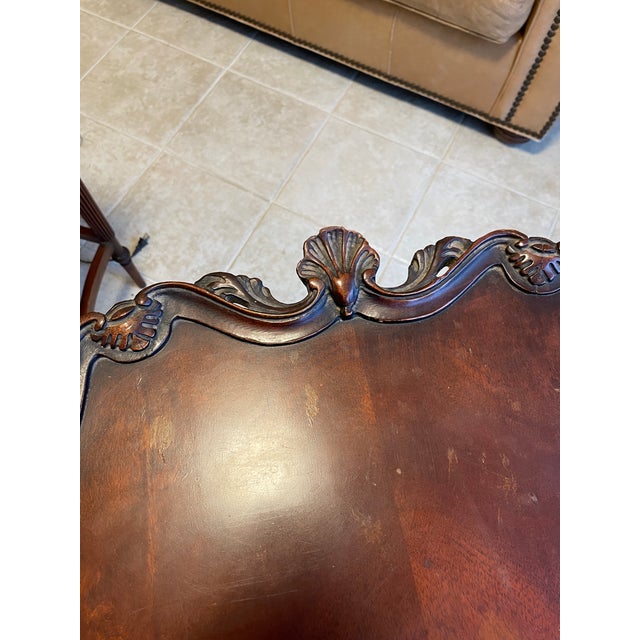 Late 19th Century Late 19th Century Victoria Era Chippendale Style Piecrust Tea Table For Sale - Image 5 of 8