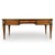 French French Louis XVI Style Antique Bureau Plat Writing Desk Circa 1880 For Sale - Image 3 of 18