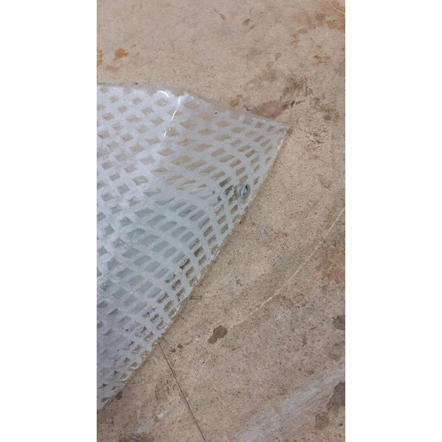 Pair of Glass Mesh wall sconces 1950 Functioning and perfect Measures Cm 30 x cm 20 x cm 10 European Plug (up to 250V).The...