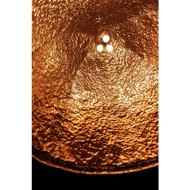 Metal "Shell" Lamp Shade by Grigorii Gorkovenko For Sale - Image 7 of 12