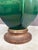 Ceramic 1960s Mid-Century Modern Blue & Green Teardrop Shape Drip Glaze Ceramic Table Lamp For Sale - Image 7 of 7