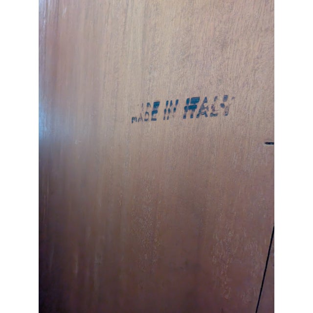 Wood 1990s Large Italian Hand-Crafted Armoire – Solid Walnut/Cherry For Sale - Image 7 of 9