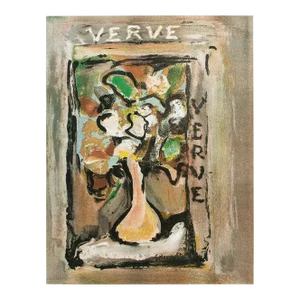 1987 After Georges Rouault Cover for "Verve" (1938), Second Edition Full-Color Print