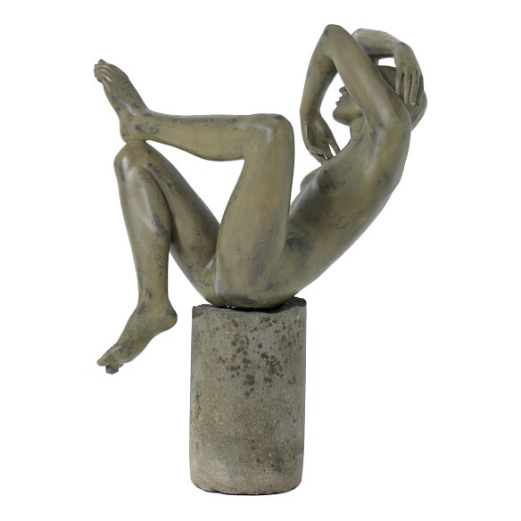 Jan Keustermans, June Statue, 1980s, Polyester For Sale