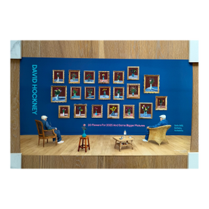 David Hockney, 25th June 2022, Looking at the Flowers.., Copyright David Hockney, Printed in Uk