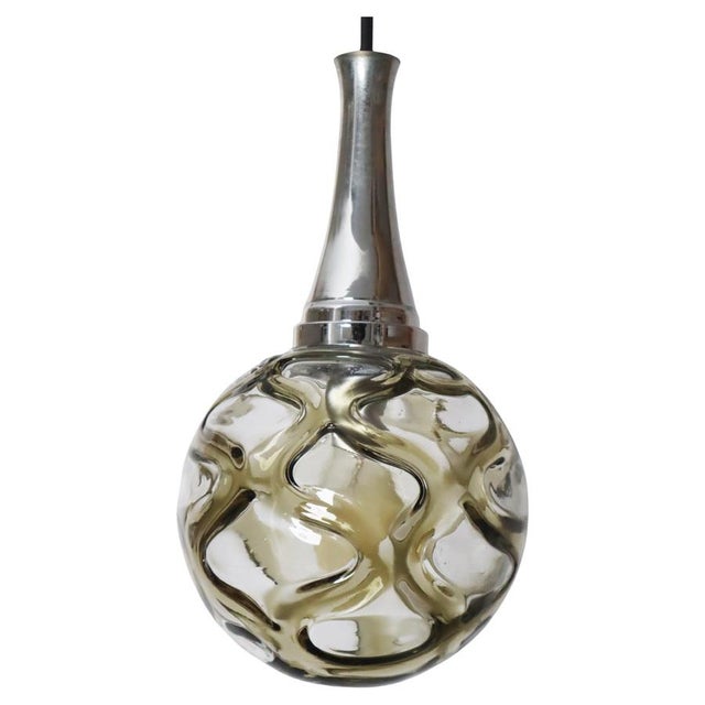 Murano Glass Pendant Lamp from Doria Leuchten, Germany, 1960s For Sale - Image 18 of 18