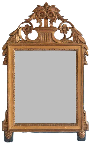 Antique French Giltwood Mirror