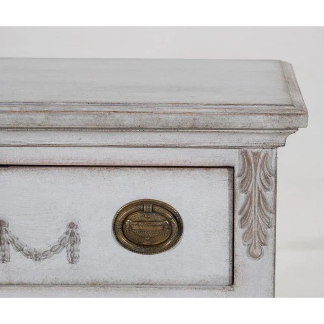 White Small Swedish Chest For Sale - Image 8 of 9