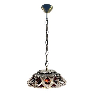 Art Nouveau Hanging Lamp from Val Saint Lambert, 1930s For Sale
