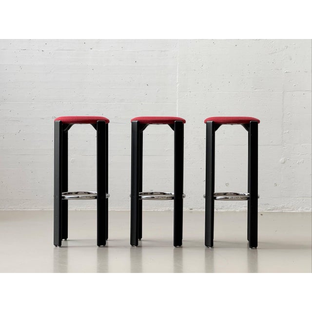 Vintage Bar Stool by Bruno Rey for Dietiker, Switzerland, 1970s For Sale - Image 13 of 18
