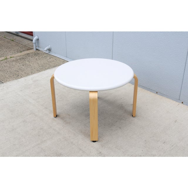 Scandinavian Modern Style Plover 30 Inch Round Coffee/Occasional Table by TMC For Sale - Image 12 of 18