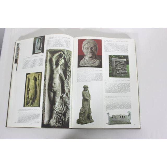 1968 the History of World Sculpture by Germain Bazin Hard Cover Coffee Table Book With Taupe Linen Cover and Gold Lettering For Sale - Image 10 of 12