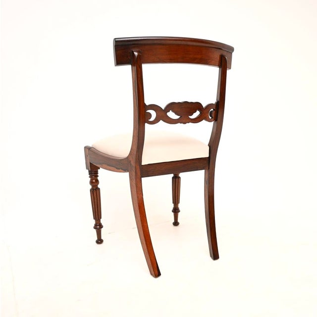 Antique Regency Dining Chairs, 1820s, Set of 4 For Sale - Image 10 of 13