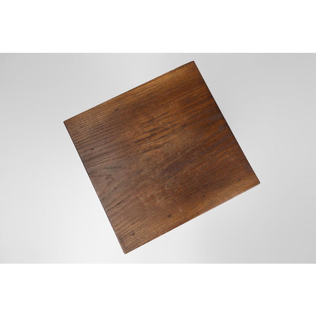 Wood Antique French Nightstand in Pine Wood, 19th Century For Sale - Image 7 of 11