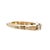 14k Yellow Gold 1.03 Total Carat Diamond Band, Size 6.5 For Sale In New York - Image 6 of 12