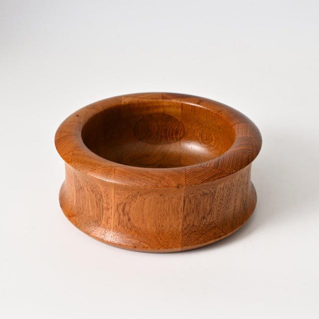 Mid-Century Danish Teak Bowl from Digsmed, 1960s For Sale - Image 10 of 10