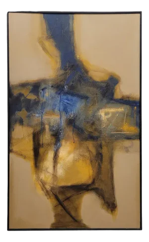 Andrés Mende, Azul I, 2019, Oil on Canvas